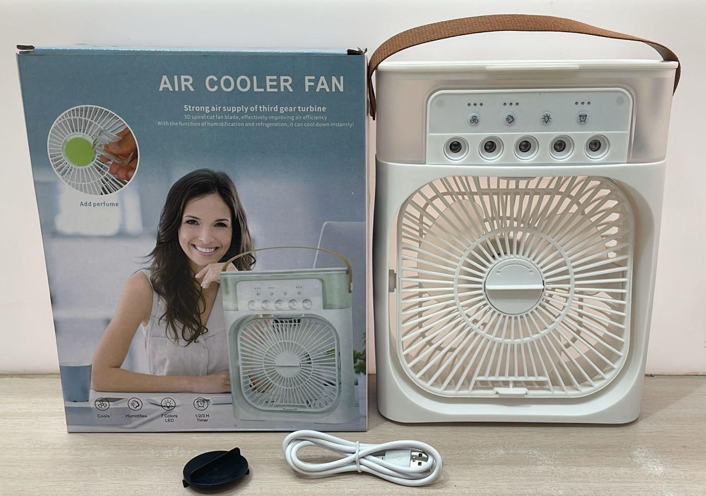 Chill Anywhere! ❄️ Portable Air Cooler Fan