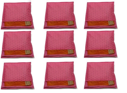 Polka Dots Saree Organizers (Pack of 9)