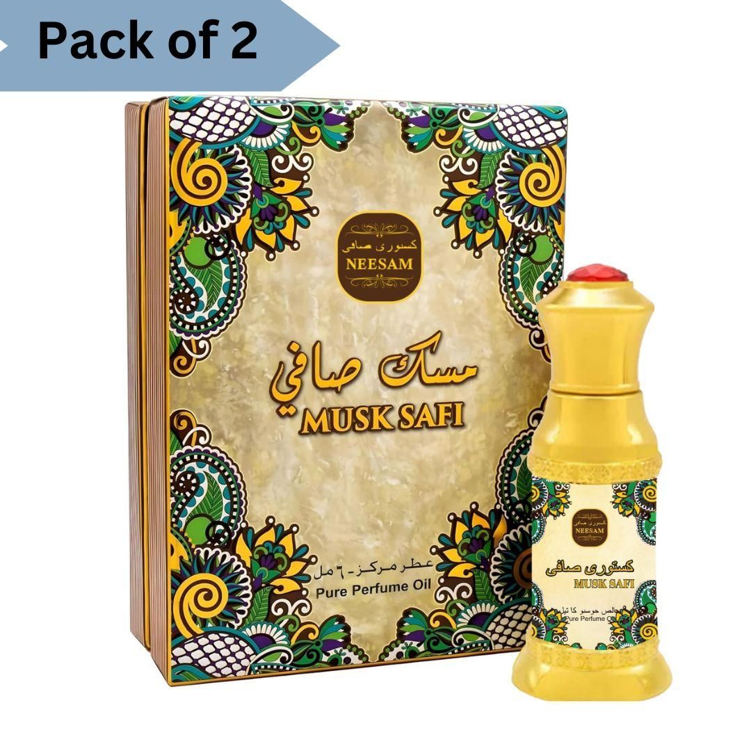 Musk Safi Purfum ? A Symphony of Rich Aromas 50ML	(Pack of 2)