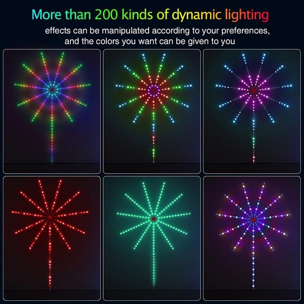 New LED Fireworks Light