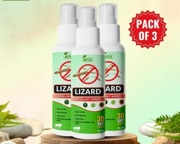 Lizard Spray Pack of 3 50ml Each